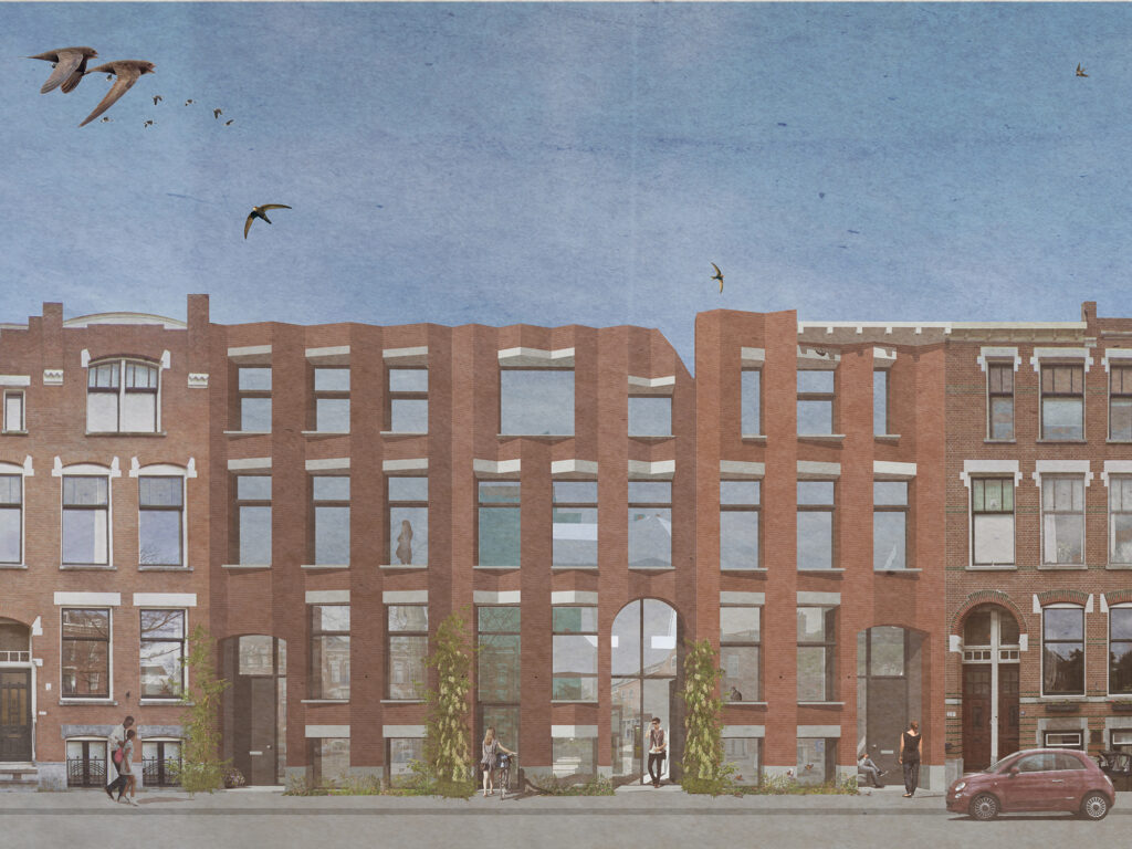 Ontwerp Studio Staat Gat van Middelland Claes de Vrieselaan Rotterdam Appartementen